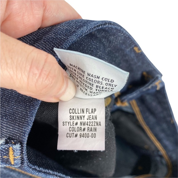 Hudson Collin Flap Skinny Ankle Jeans Rain Size 27 - Picture 11 of 11